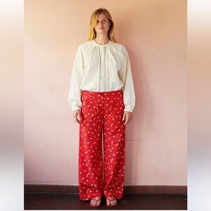 Habiba Circus Slubs pants relaxed organic cotton size XS/S
